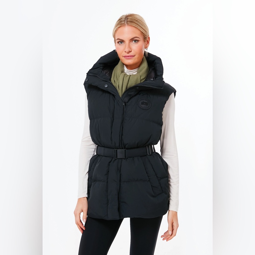 Canada Goose Rayla Vest Black Size S NEW With Tags Full Boutique Set